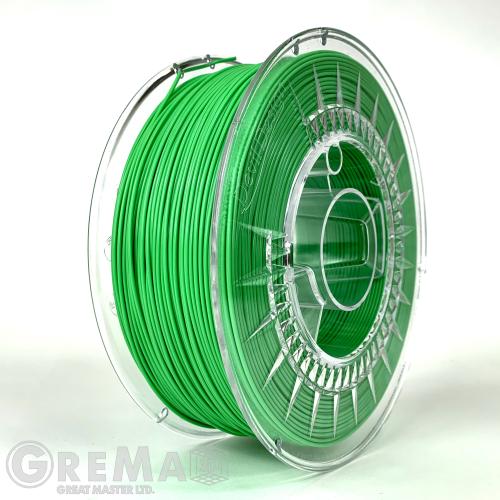 PLA Devil Design PLA филамент 1.75 мм, 1 кг (2.0 lbs) - светлозелен